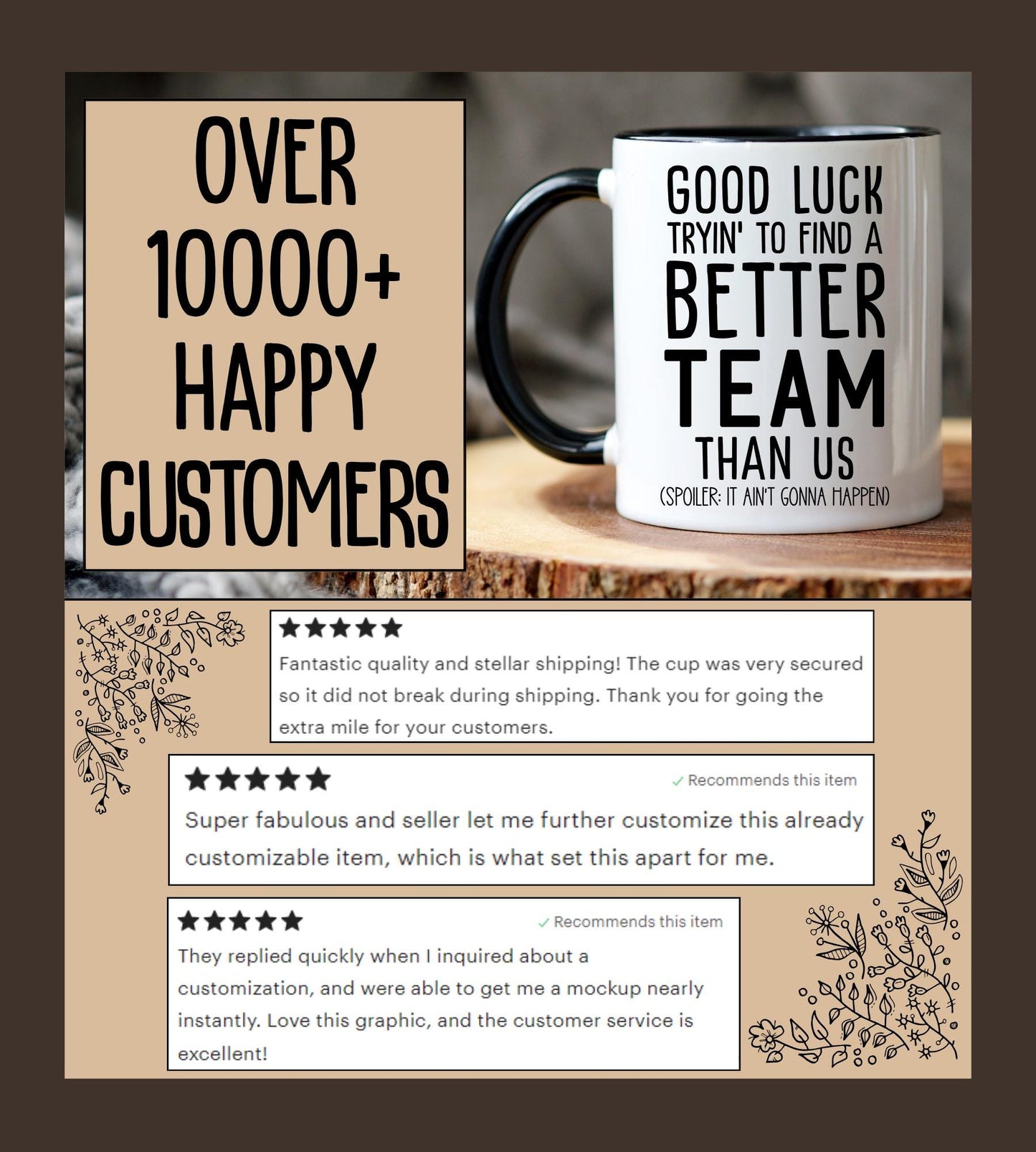 Customized Best Team Gift, Team Leaving Present, Coworking Goodbye Mug, Funny retirement Present, Colleague Work Gift, Secret Santa Present