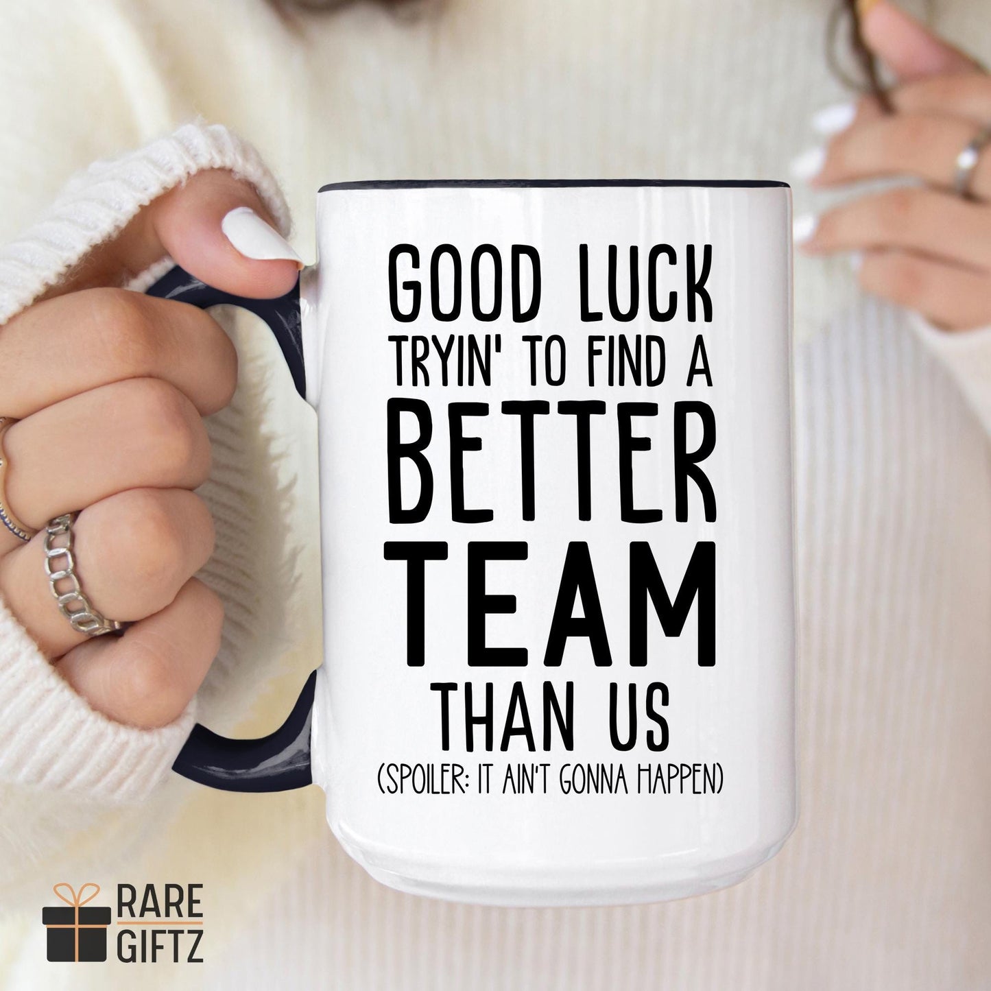 Customized Best Team Gift, Team Leaving Present, Coworking Goodbye Mug, Funny retirement Present, Colleague Work Gift, Secret Santa Present