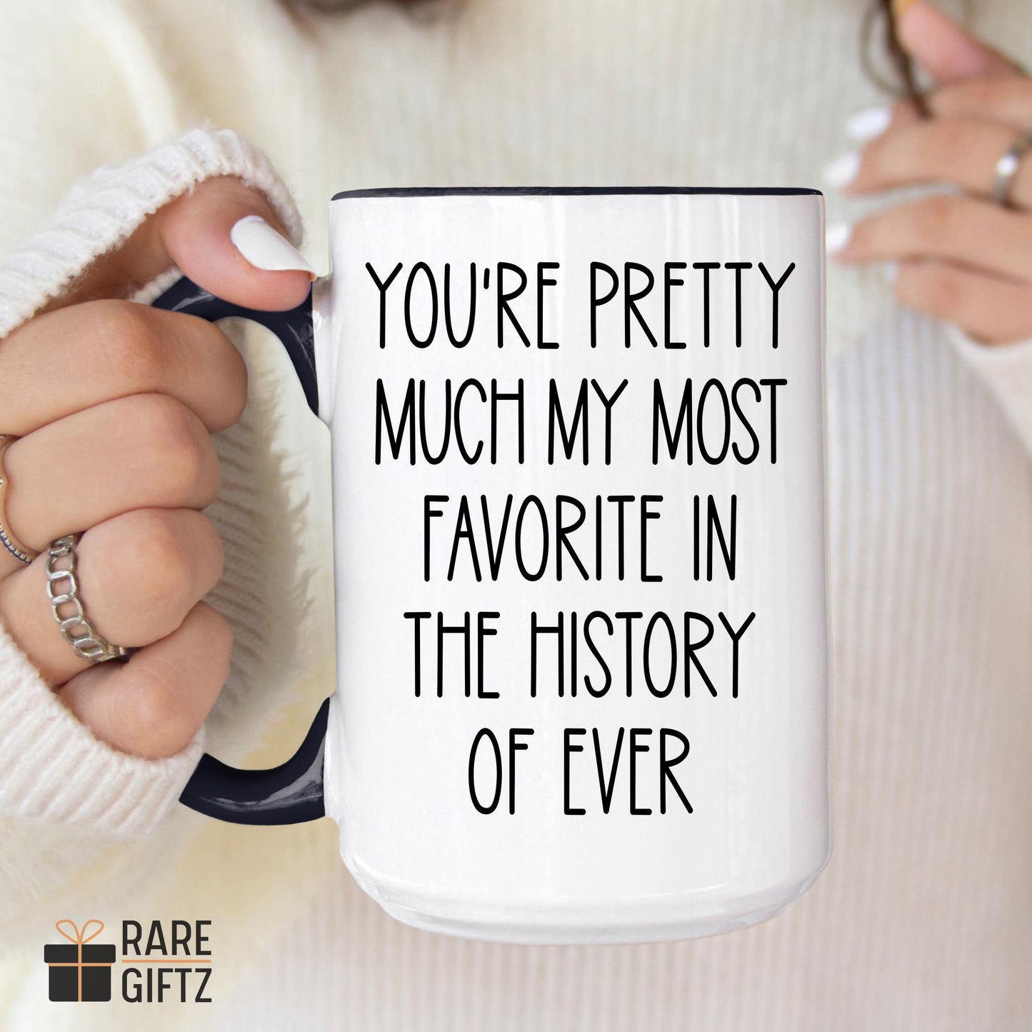 Personalized Favorite Mug, Best Friend Gift, Custom Favorite Person Present, Coworker friend gift, Chance made us mug, Work Office Friend