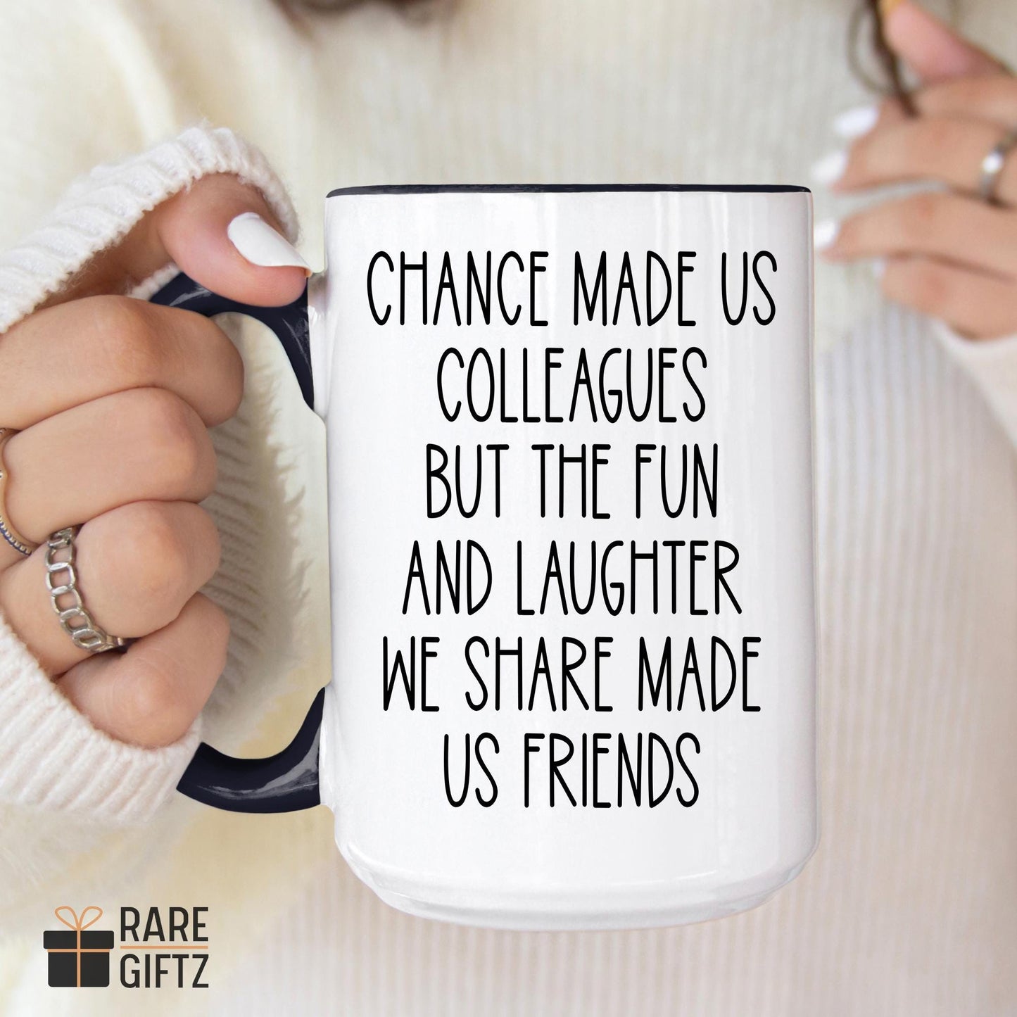 Personalized Work Bestie mug, Coworker Coffee Mug, Custom Office Friend, Gift For Work Friend, Funny Work Mug, Work Colleague Gift