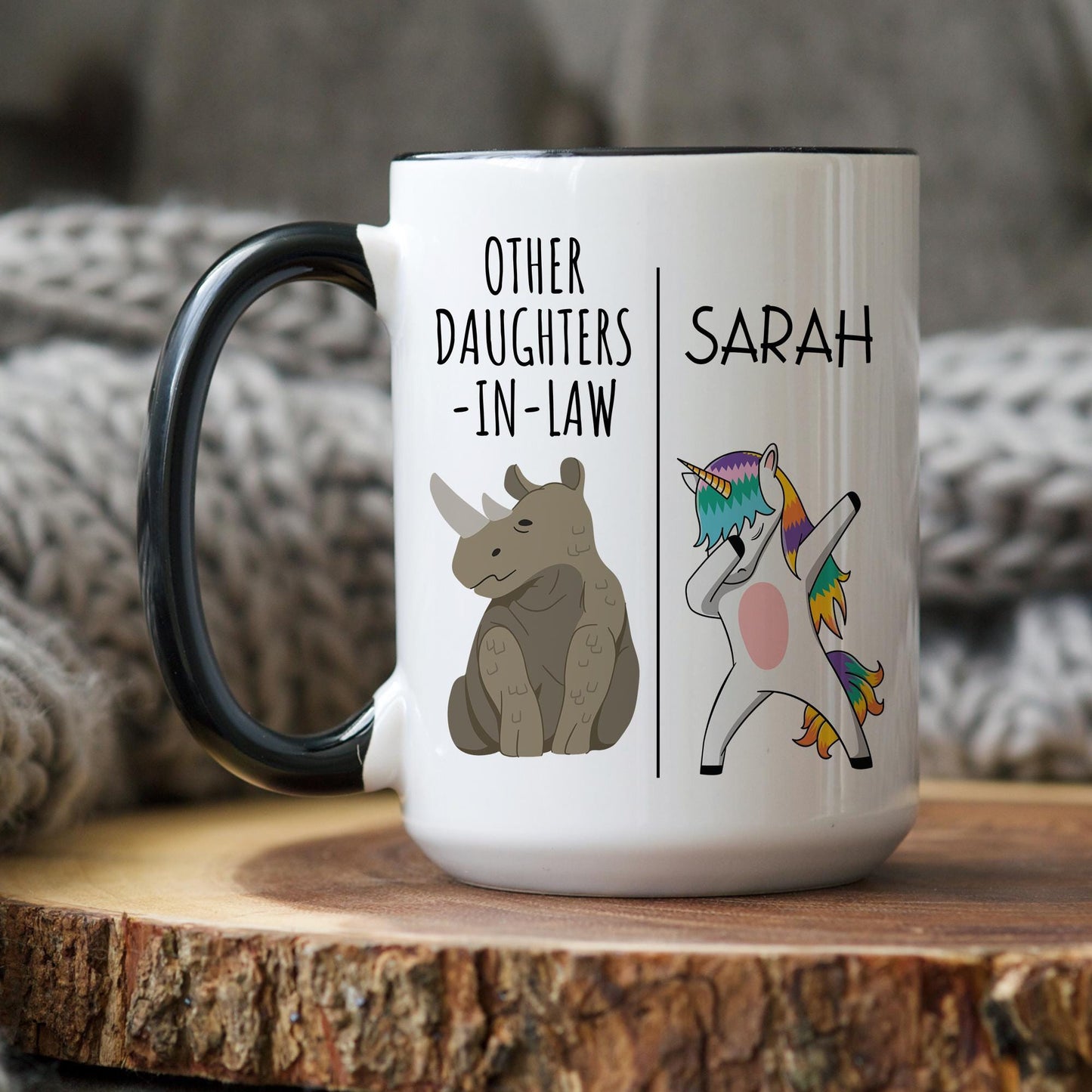 Personalized Daughter in Laws Mug, Daughter In Law Gift From Mother In Law, My Daughter In Law Mug, Future Daughter-In-Law Wedding Christmas
