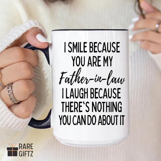 Father-In-Law Mug, Father in Law Wedding Gift, Father of the Groom Gift from Bride, Present For Father-In-Law, Father in Law Gift From Bride
