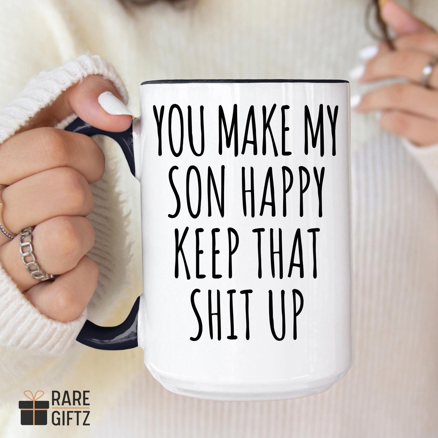 Personalized Daughter In Law Mug, Daughter-In-Law Gift, DIL Gift, Future Daughter In Law Sentimental Gifts For Bride Wedding Present