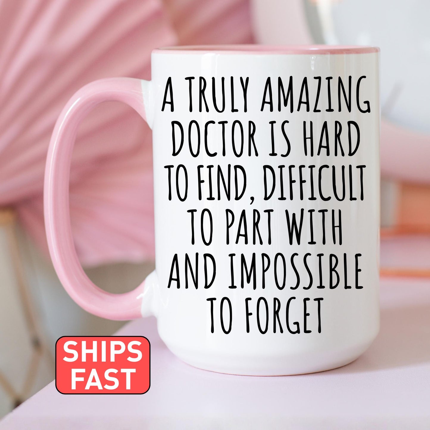 Doctor Appreciation Gift, Dr Thank you Mug, Doctor Thank you Gift, Doctor Retirement Cup (RG003)