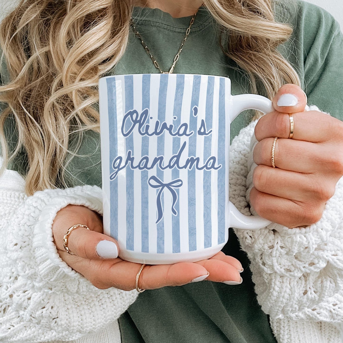 Grandma Mug, Personalized Grandma Gift, Grandma Birthday Mothers Day Gift, New Grandma Mug, Custom Name Grandma Mug, Grandma gift grandkids