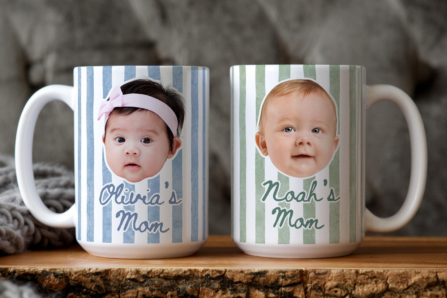Mom Baby Face Mug, Personalized Kids Face Mug, Mom Baby Picture Gift, New Mom Mug, First Mother's day Gift, Mom Baby Photo Mug, Custom Mom