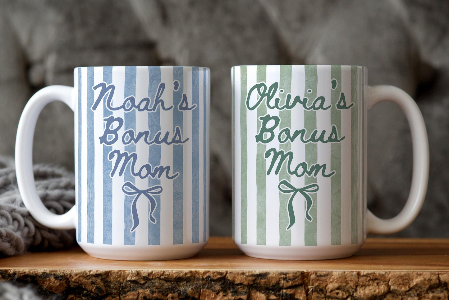 Bonus Mom Mug, Personalized Bonus Mom Mug, Stepmom Custom Gift, Stepmother Mothers Day Gift, Bonus Mom Gift, Step mom Mother's Day Present