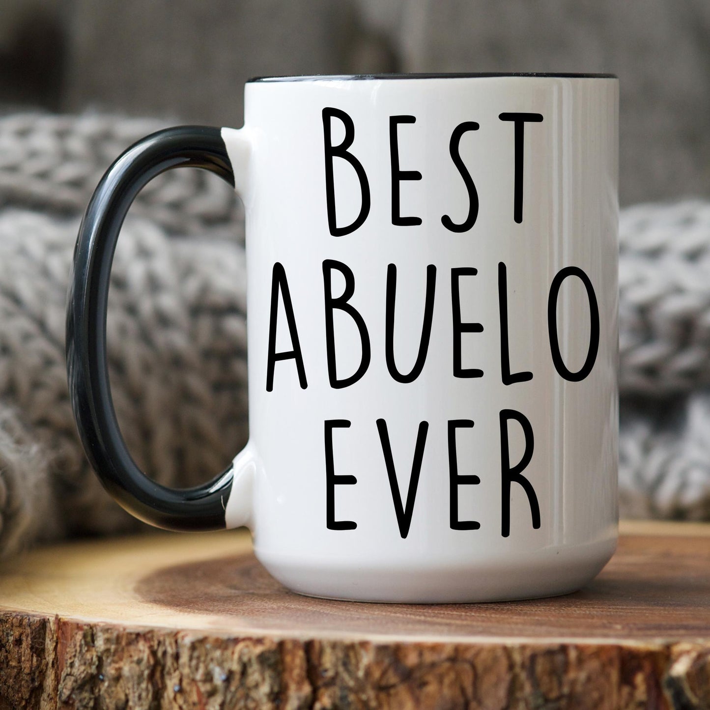 Abuelo Mug, Personalized Abuelo Gift, Abuelo Father's day Mug, Gift For Abuelo from Grandkids, Custom Abuelo Grandkid Name Mug, Best Abuelo