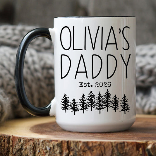New Dad Mug, Custom New Father Gift, First Time Daddy Mug, First time Grandpa Mug, 1st Time Daddy Mug, New Daddy Gift, Dad Father's Day Gift
