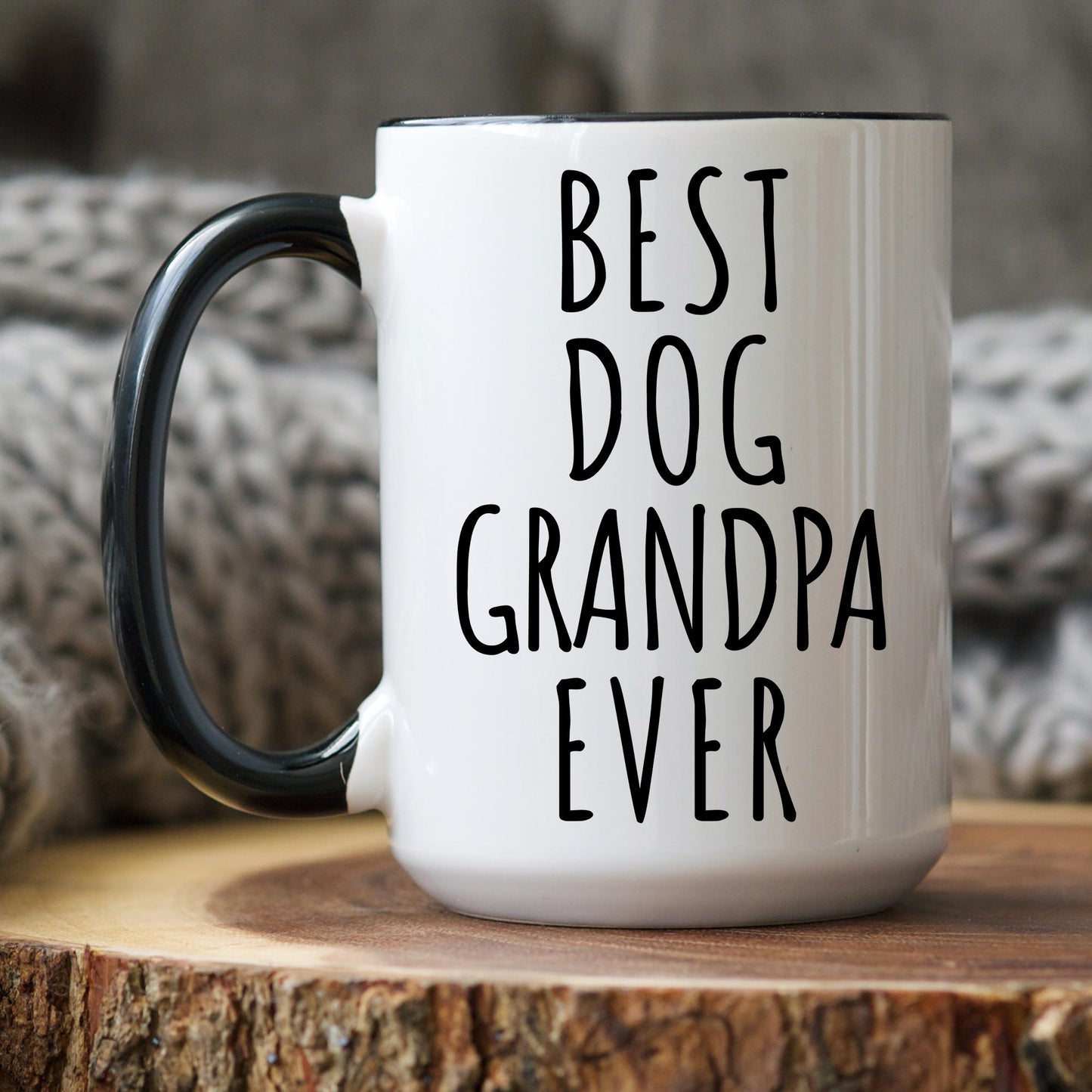 Best Dog Grandpa Mug, Personalized Dog Grandpa Gift, Dog Papa Mug, Custom Grandpaw Mug, Dog Grandpaw Gift, Dog Grandfather Present Birthday