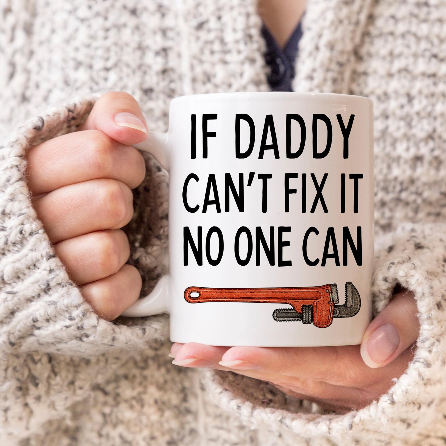 Daddy Mug, Personalized Daddy Gift, Custom Daddy Mug from kids children, Daddy Birthday Christmas, Daddy Garage Mug, Daddy father's day gift