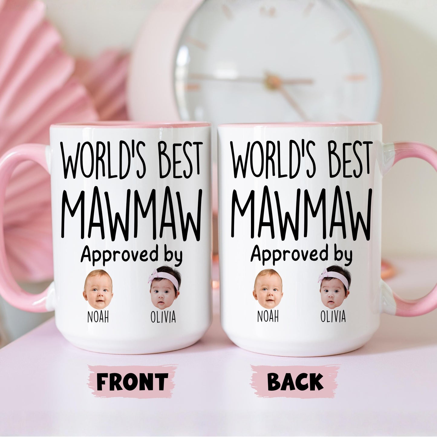 Best Mawmaw Mug, Personalized Mawmaw Kids Baby Face Gift, Custom Mawmaw Baby Present, Grandchild face mug, Mawmaw Baby Mug, Mawmaw Grandkid