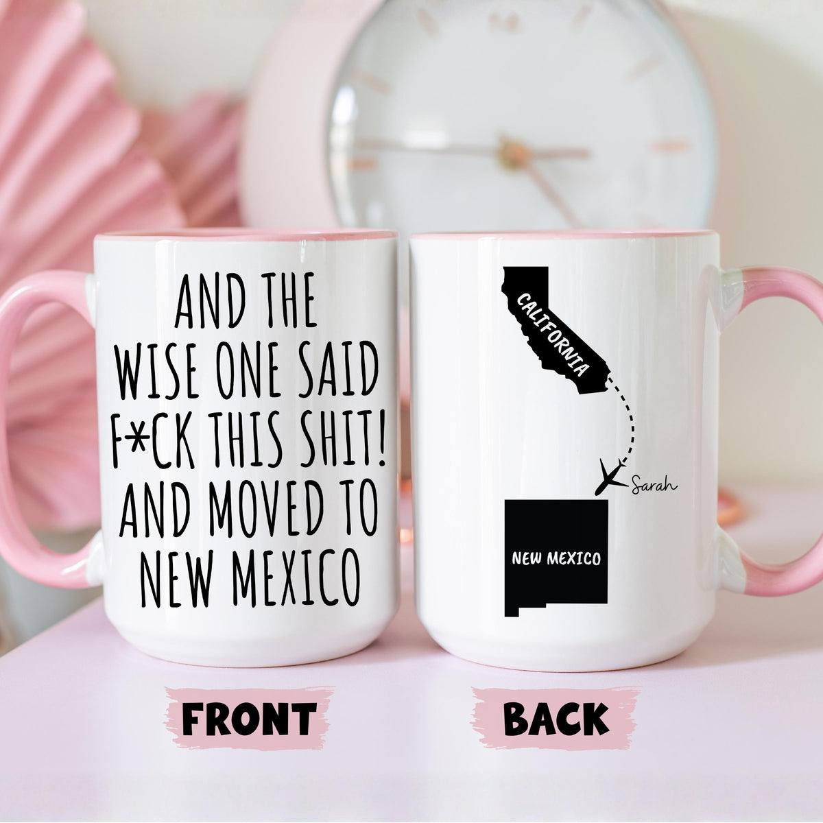 Moving to New Mexico Mug, Custom New Mexico Relocation Mug, Moving To New Mexico State Gift, Moving Away Cup, New Mexico Relocating Mug
