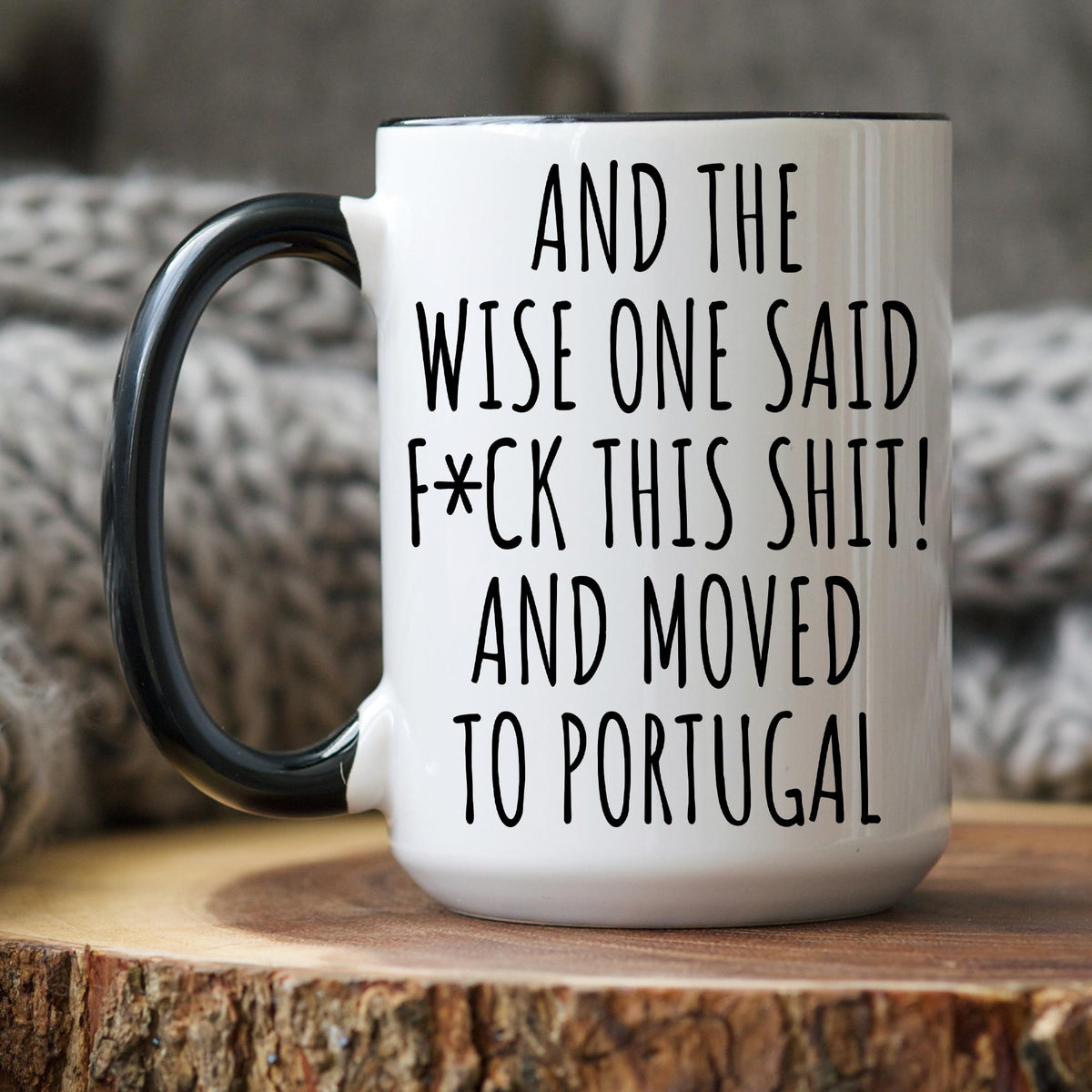 Moving to Portugal Mug, Personalized Portugal Relocation Mug, Relocating to Portugal Gift, Immigration to Portugal Mug, Moving Away Mug