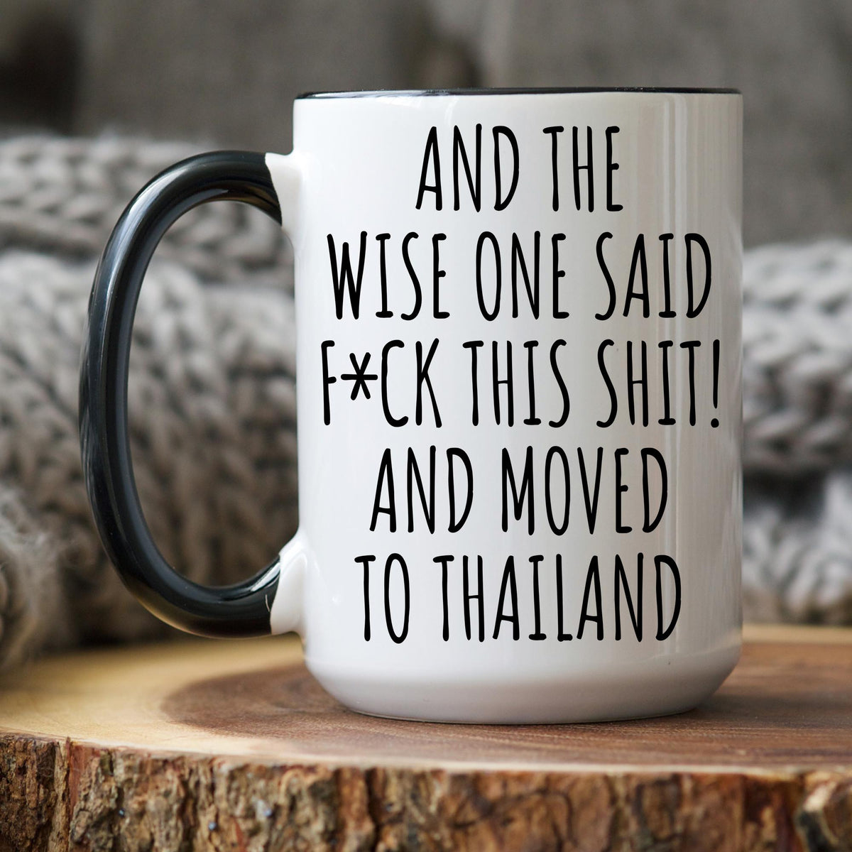 Moving to Thailand Mug, Personalized Thailand Relocation Mug, Relocating to Thailand Gift, Immigration to Thailand Mug, Thailand Moving away