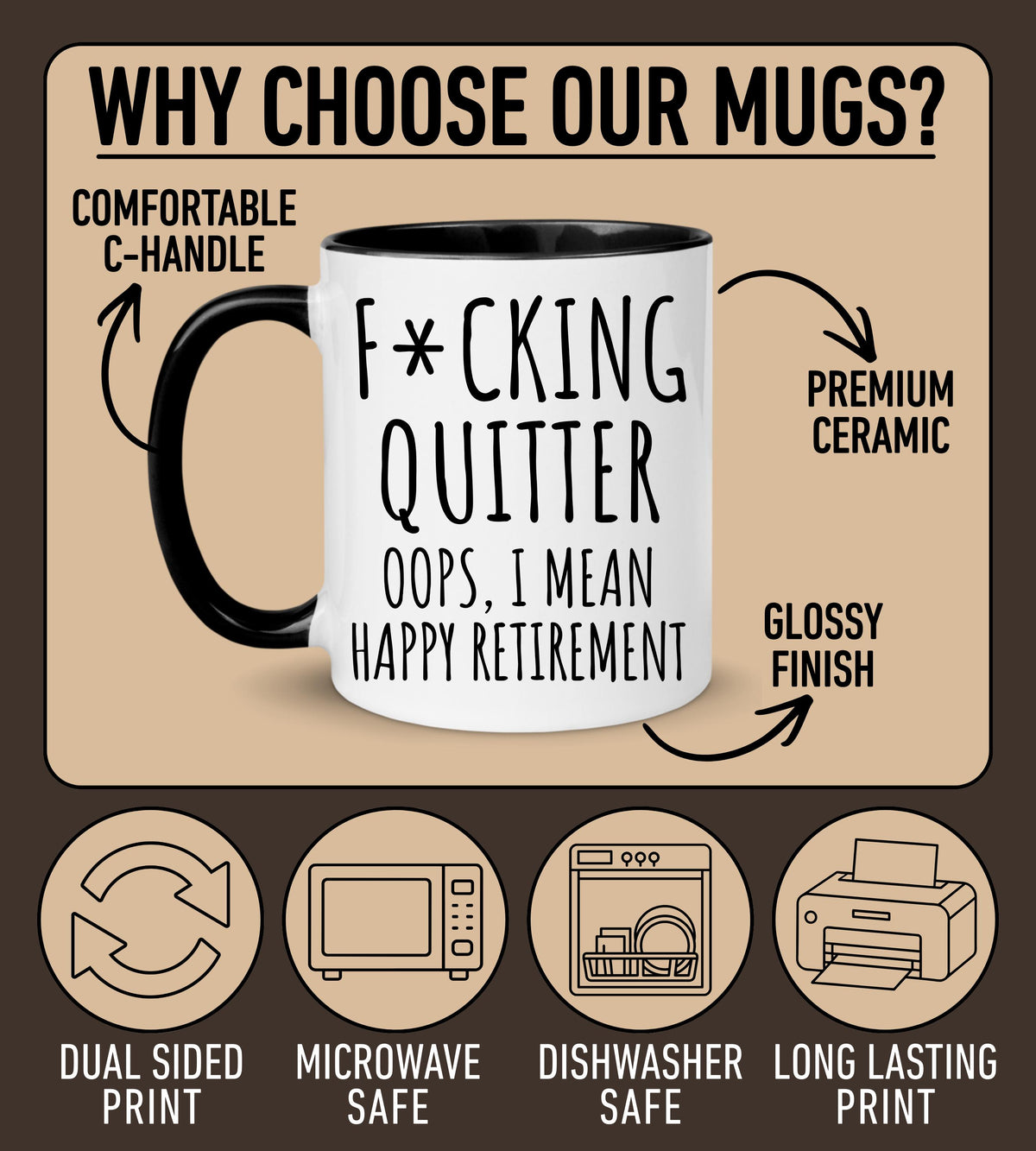 Personalized Retirement Coffee Mug, Happy Retirement Cup Employee Appreciation Gift, Retirement Gift For Boss Coworker, Officially Retired