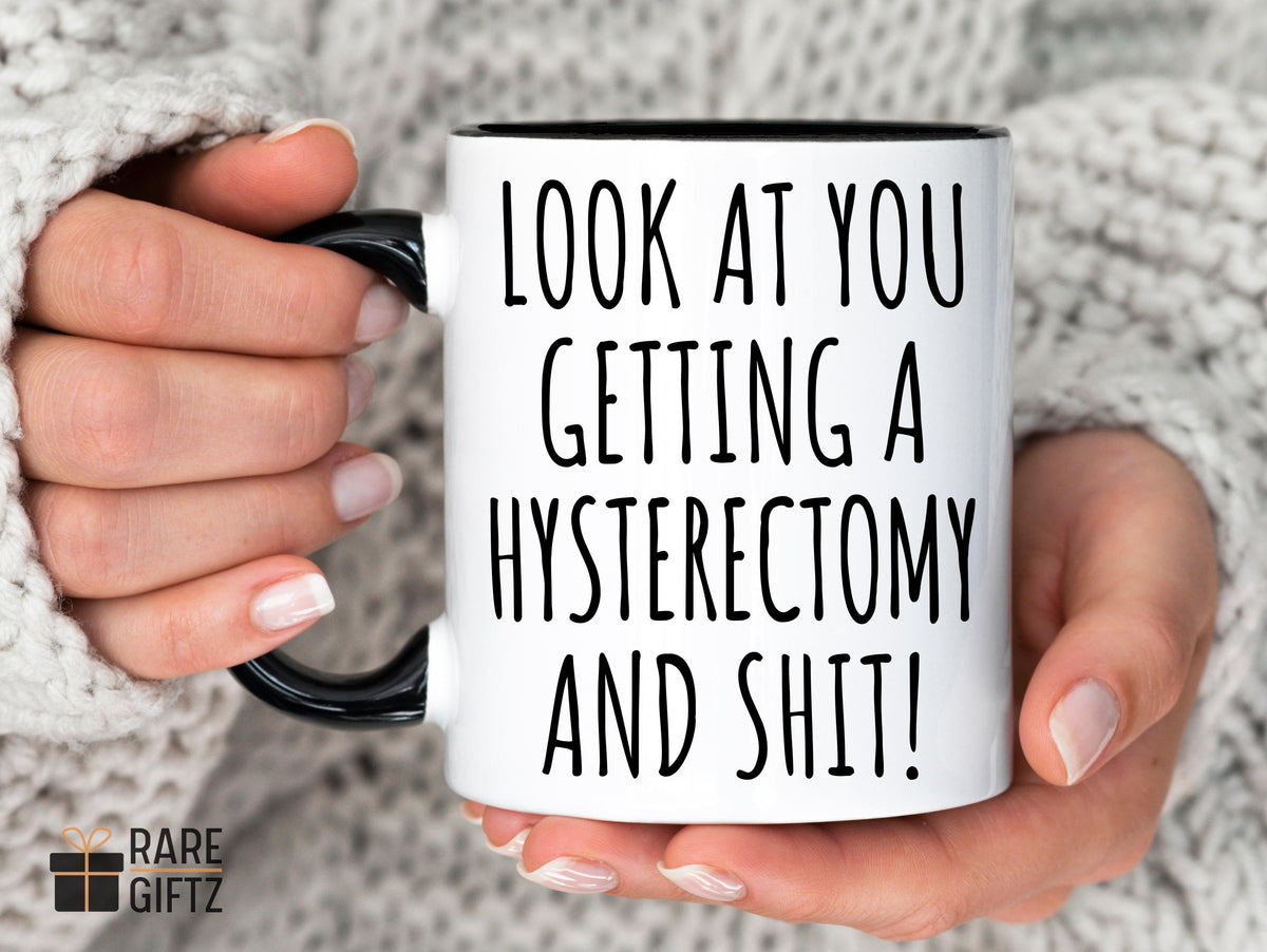 Hysterectomy Support Mug, Funny Hysterectomy Recovery Mug, Get Well Soon Gift for Bestie, Hysterectomy Surgery Recover Gift For Her