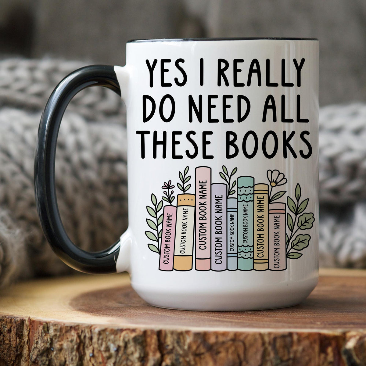 Book Lover Mug, Personalized Bookish Mug, Reading Bookworm Mug, Reader Mug, Introvert Humor, Bookish Cup, Introvert Book Mug