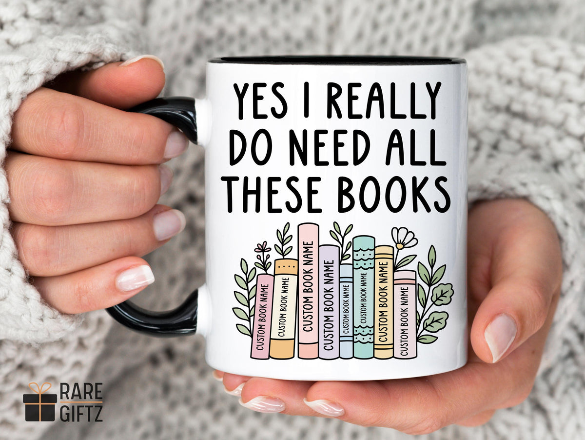 Book Lover Mug, Personalized Bookish Mug, Reading Bookworm Mug, Reader Mug, Introvert Humor, Bookish Cup, Introvert Book Mug