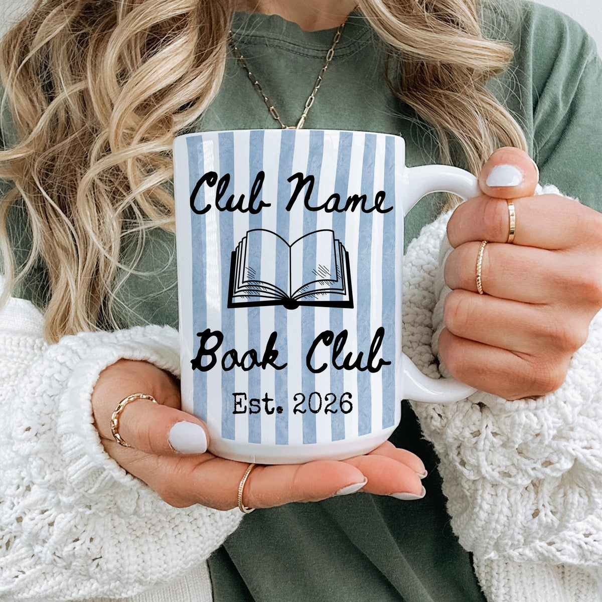 Book Club Mug, Personalized Book Club Mug, Gift for Reading Lover, Book reading club Mug, Reader gift, Custom Book Club Gift with names