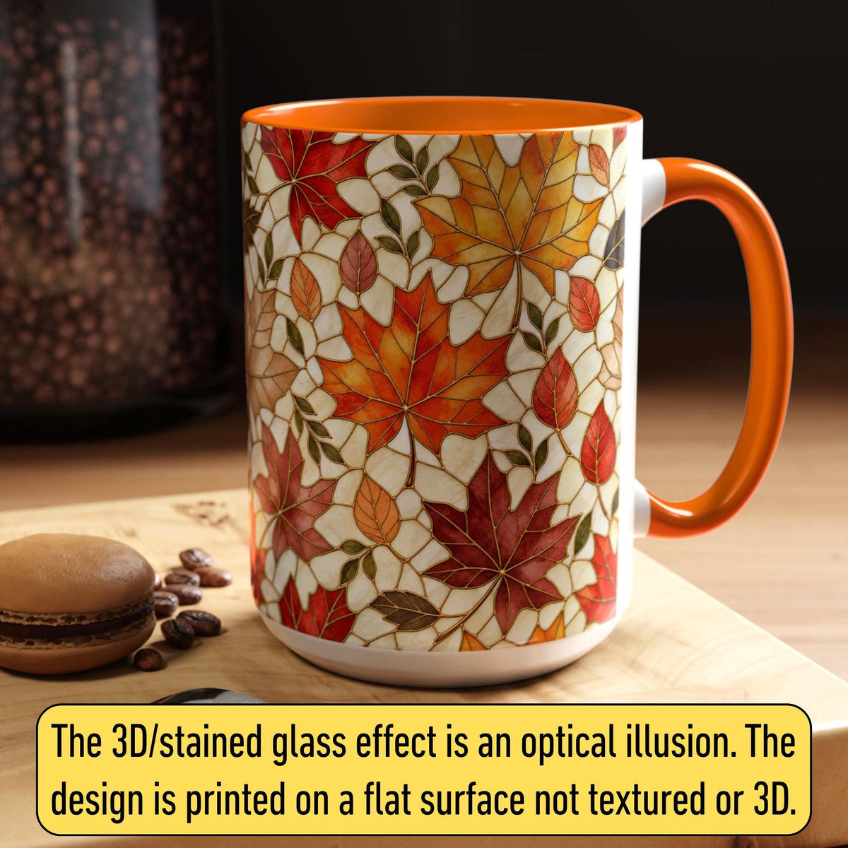 Autumn Leaves Mug, Autumn Maple Leaf Mug, Fall Leaf Mug,  Fall Vibes Mug, Autumn Lover Gift, Pumpkin Spice Latter Mug, Fall Aesthetic mug