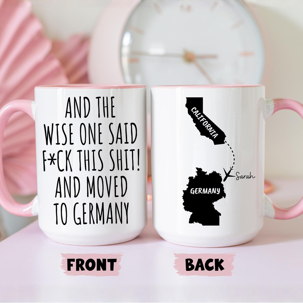 Moving to Germany Mug, Personalized Germany Relocation Mug, Relocating to Germany Gift, Immigration to Germany Mug, Germany Moving away mug