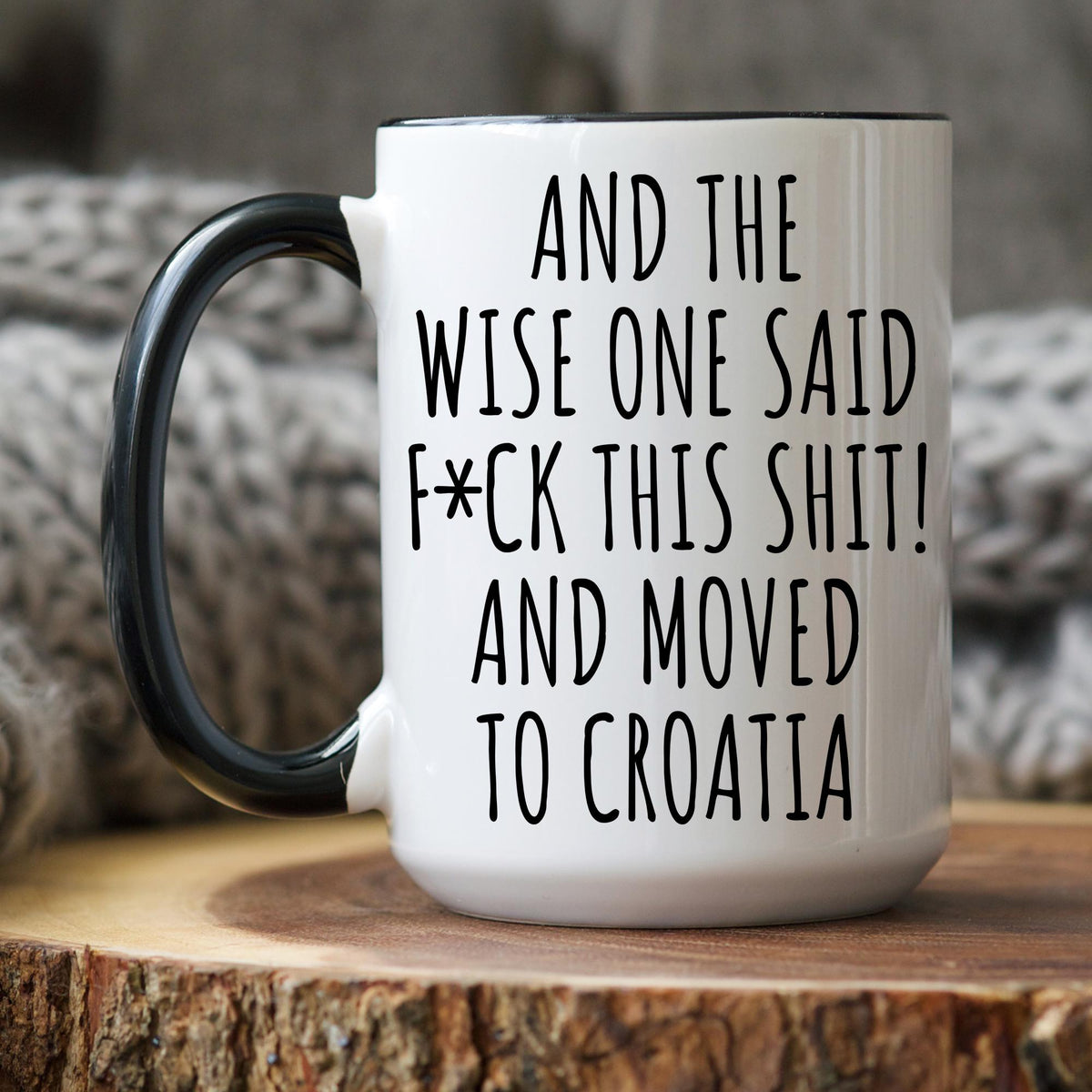 Moving to Croatia Mug, Personalized Croatia Relocation Mug, Relocating to Croatia Gift, Immigration to Croatia Mug, Croatia Moving Away Mug