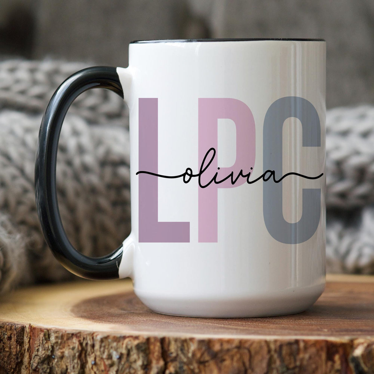 Licensed Professional Counselor Mug, Personalized LPC Mug, Custom LPC Therapist Gift, Mental Health Counseling Cup, LPC Counselor Mug