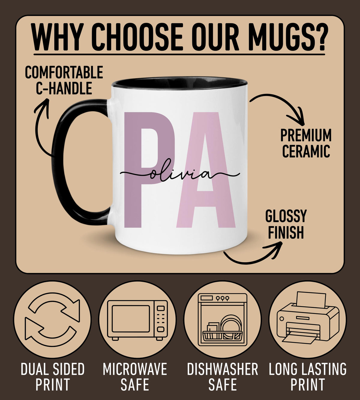 Physicians Assistant Mug, Personalized PA Mug,  PA Student Gift, PA School Grad Gift, Pa Grad Mug, Med Assistant Mug, Future Physician Grad