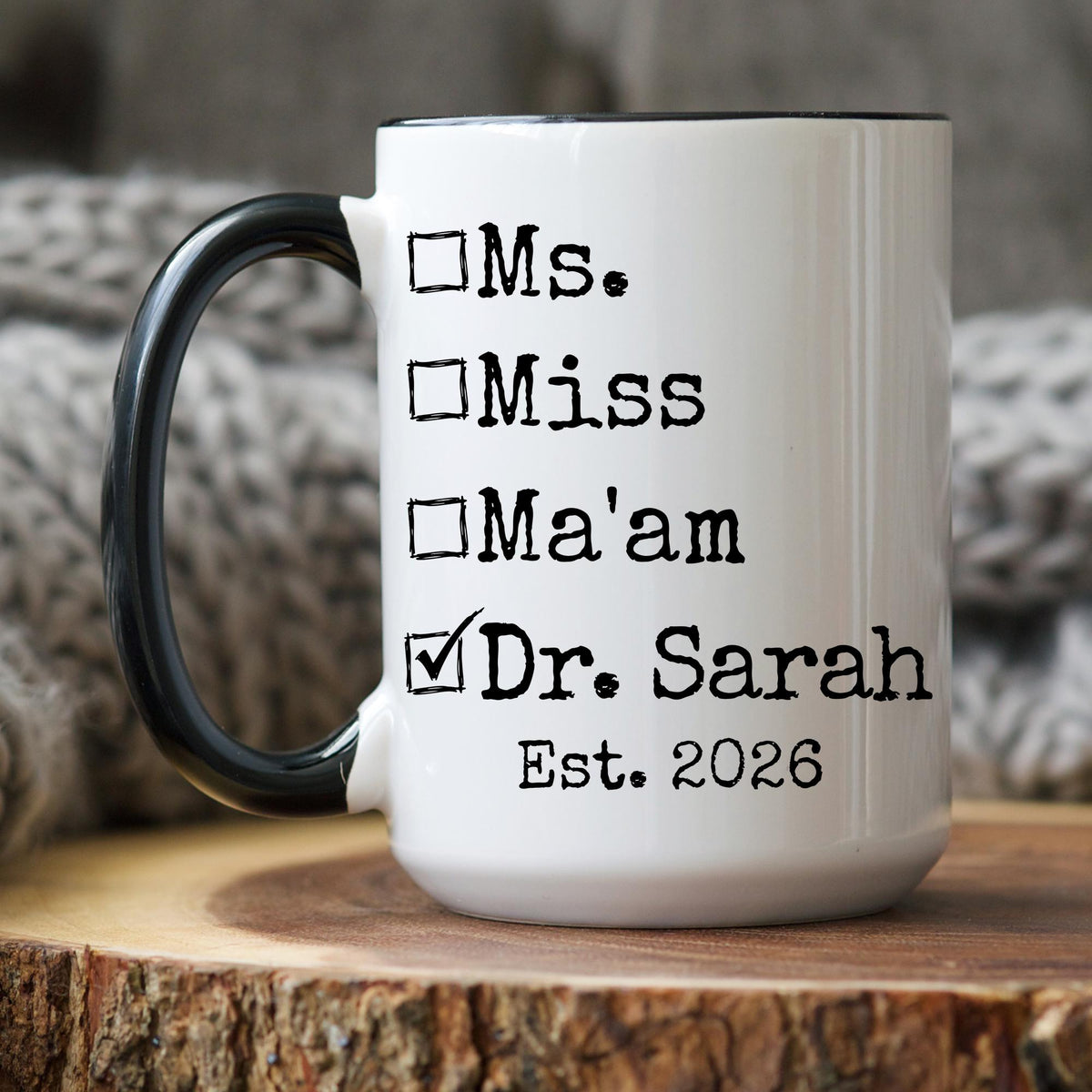 Doctorate PhD Mug, PhD Graduation Gift, Personalized PhD Dr graduation gift, PhD Graduation Mug, Phd grad mug, Custom Doctorate Present