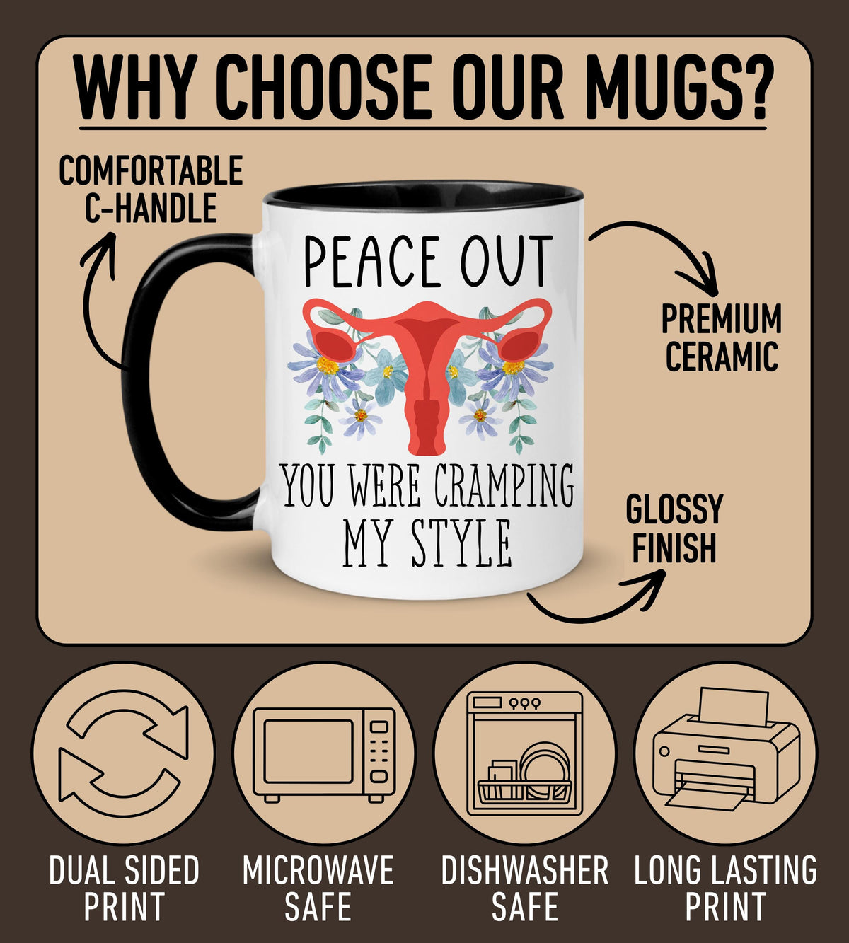 Funny Hysterectomy Mug, Personalized Hysterectomy Surgery Gift Idea, Hysterectomy Recovery Mug, Get Well Mug for Wife Mom Bestie
