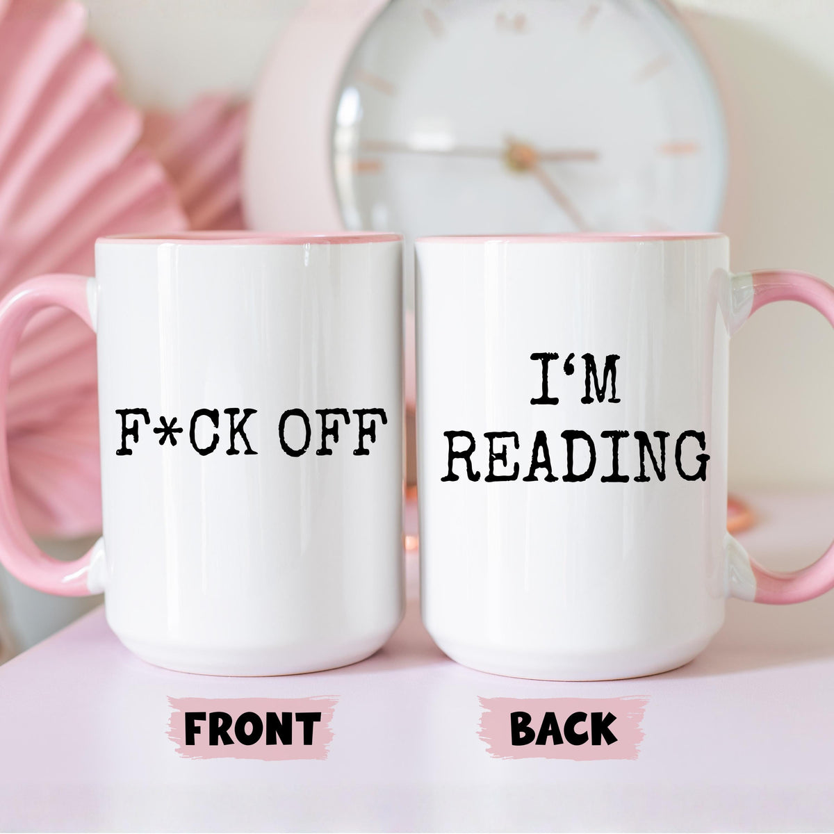 Reading Mug, Funny Book reader Gift, Book Lover Mug, Bookworm Gift For Booklover, Book Nerd Bibliophile Bookish Mug, Introvert Book Mug