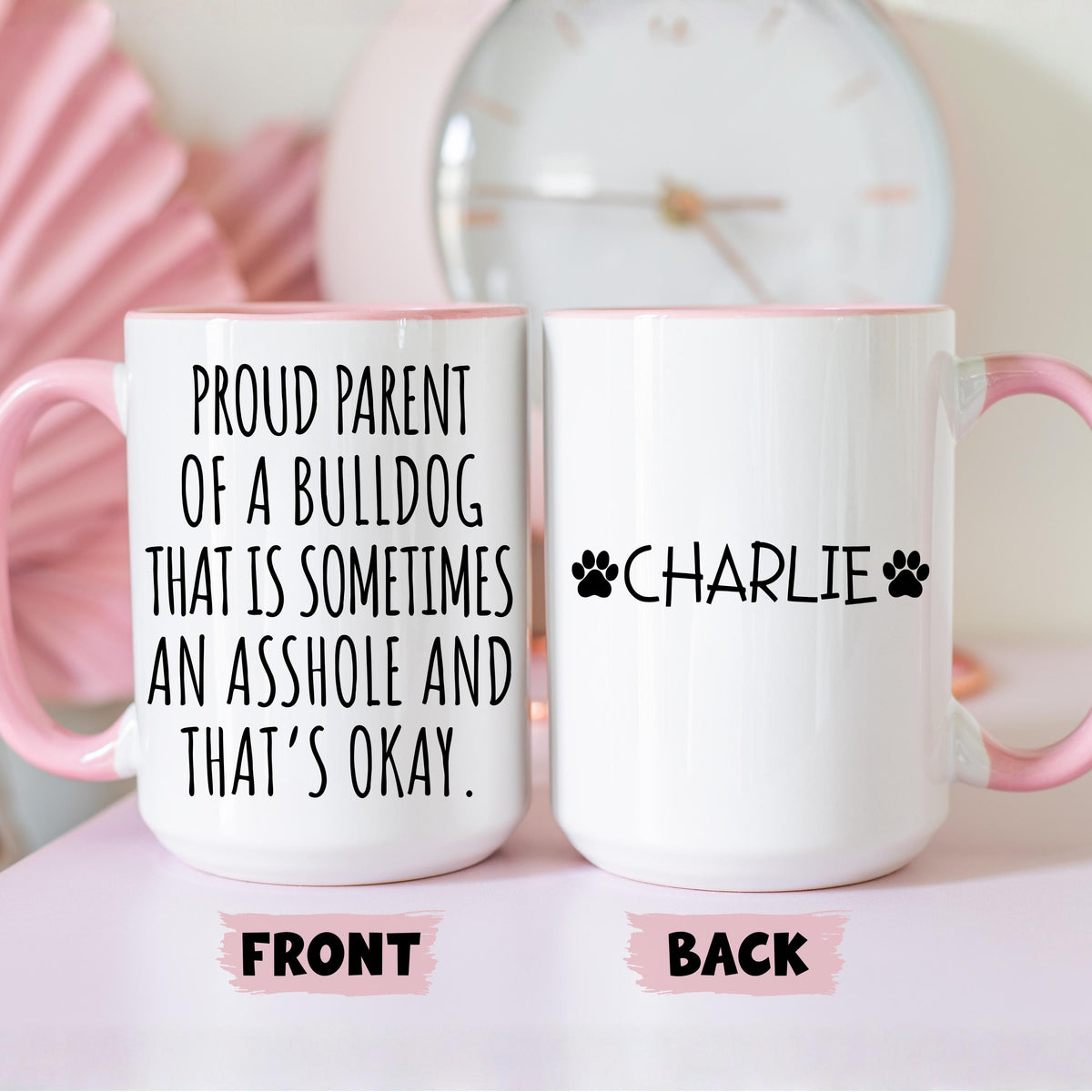 Bulldog Dog Gift, Funny Bulldog Owner Mug, Bulldog Mom Gift, Bulldog Dad Mug, Bulldog Parent Present, Bulldog Lover Present