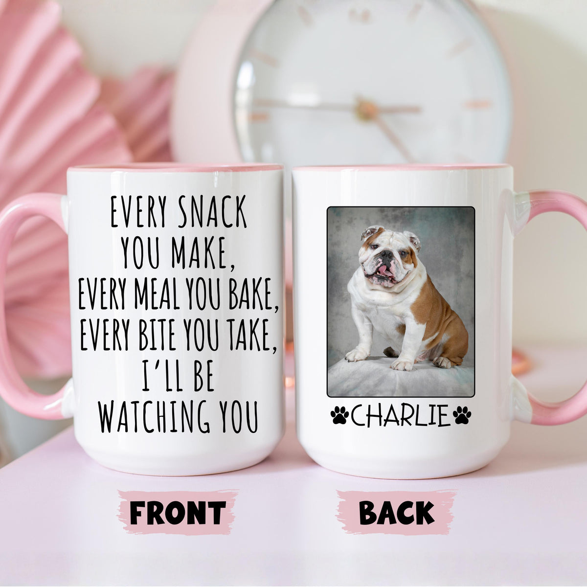 Bulldog Mug, Personalized Bulldog Owner Gift, Bulldog Mom Mug, Bulldog Dad Gift, Bulldog Parent Present, Funny Bulldog Mug, Bulldog Lover