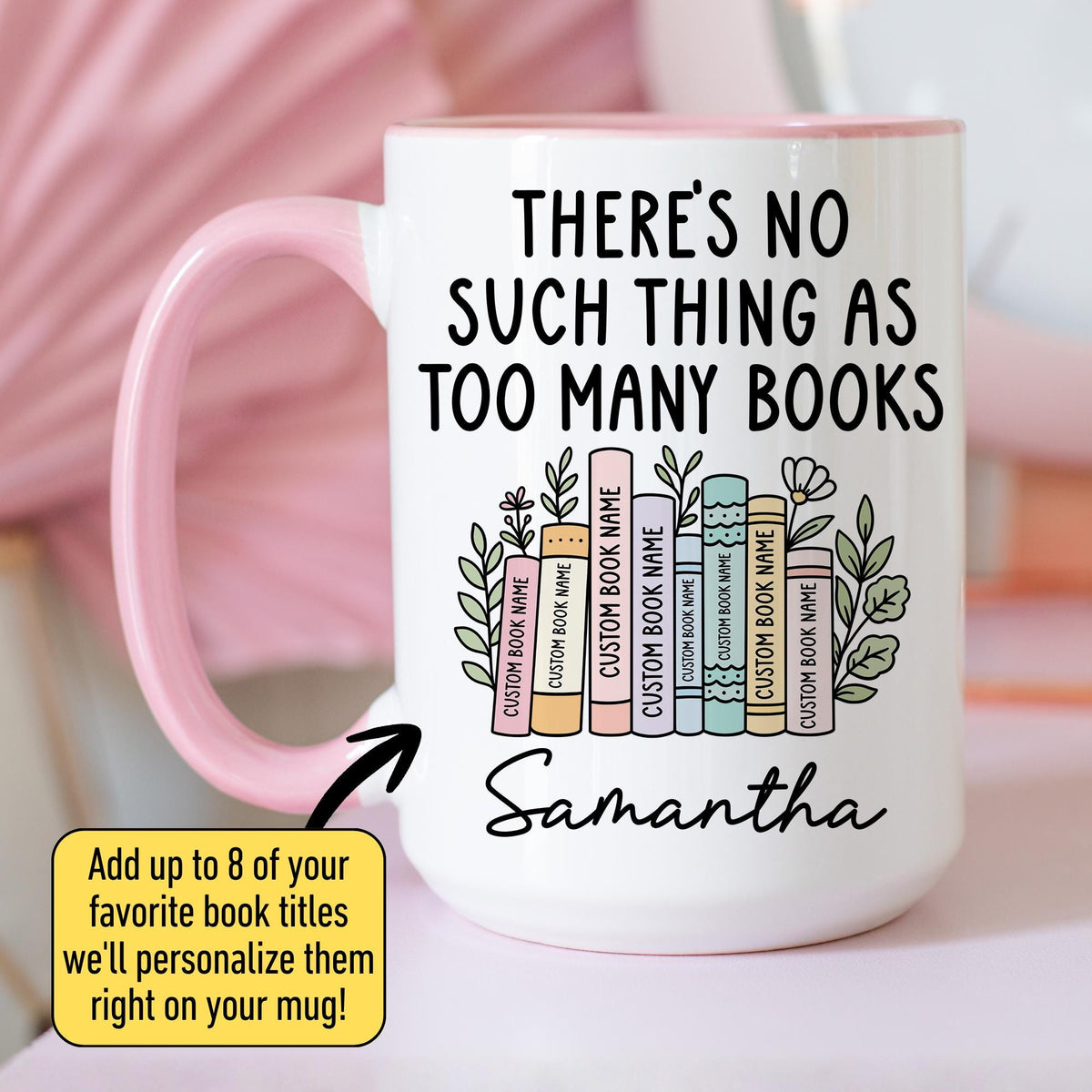 Reading Mug, Personalized Bookish Mug, Book Lover Gift, Bookish Cup, Bookworm Mug, Book Read Mug, Gift for Introvert, Custom Book Cup