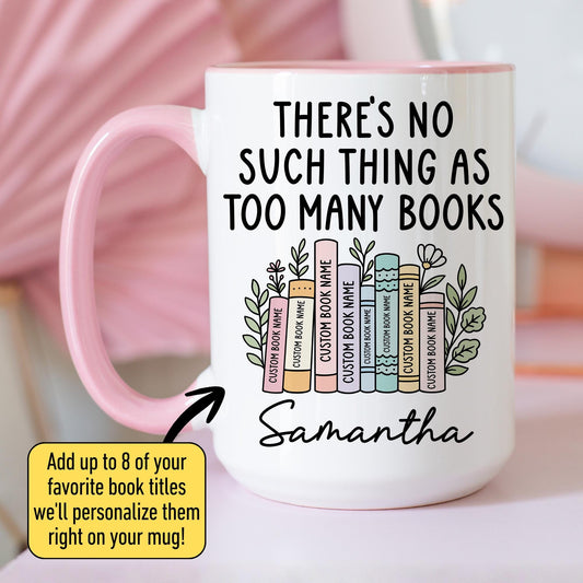 Reading Mug, Personalized Bookish Mug, Book Lover Gift, Bookish Cup, Bookworm Mug, Book Read Mug, Gift for Introvert, Custom Book Cup
