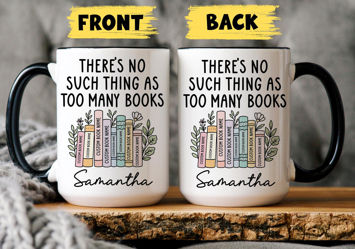 Reading Mug, Personalized Bookish Mug, Book Lover Gift, Bookish Cup, Bookworm Mug, Book Read Mug, Gift for Introvert, Custom Book Cup