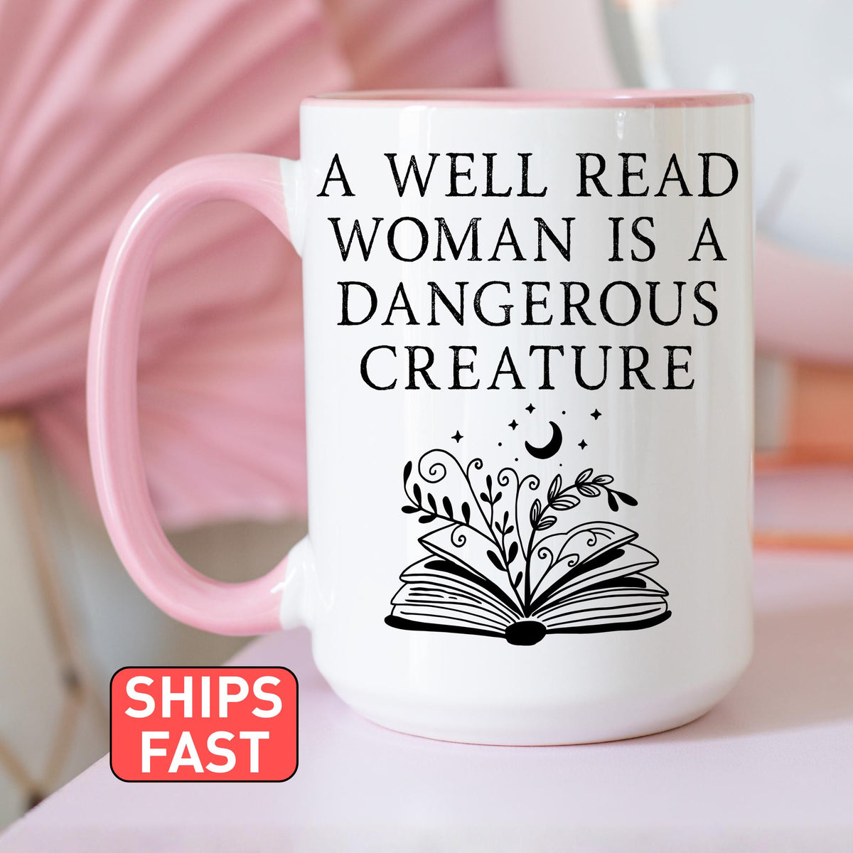 Reading Mug, Book Mug, Personalized Bookish Mug, Book Lover Mug, Reading Gift for Women, Bookworm Gift, Mug for Readers, Custom Book Mug