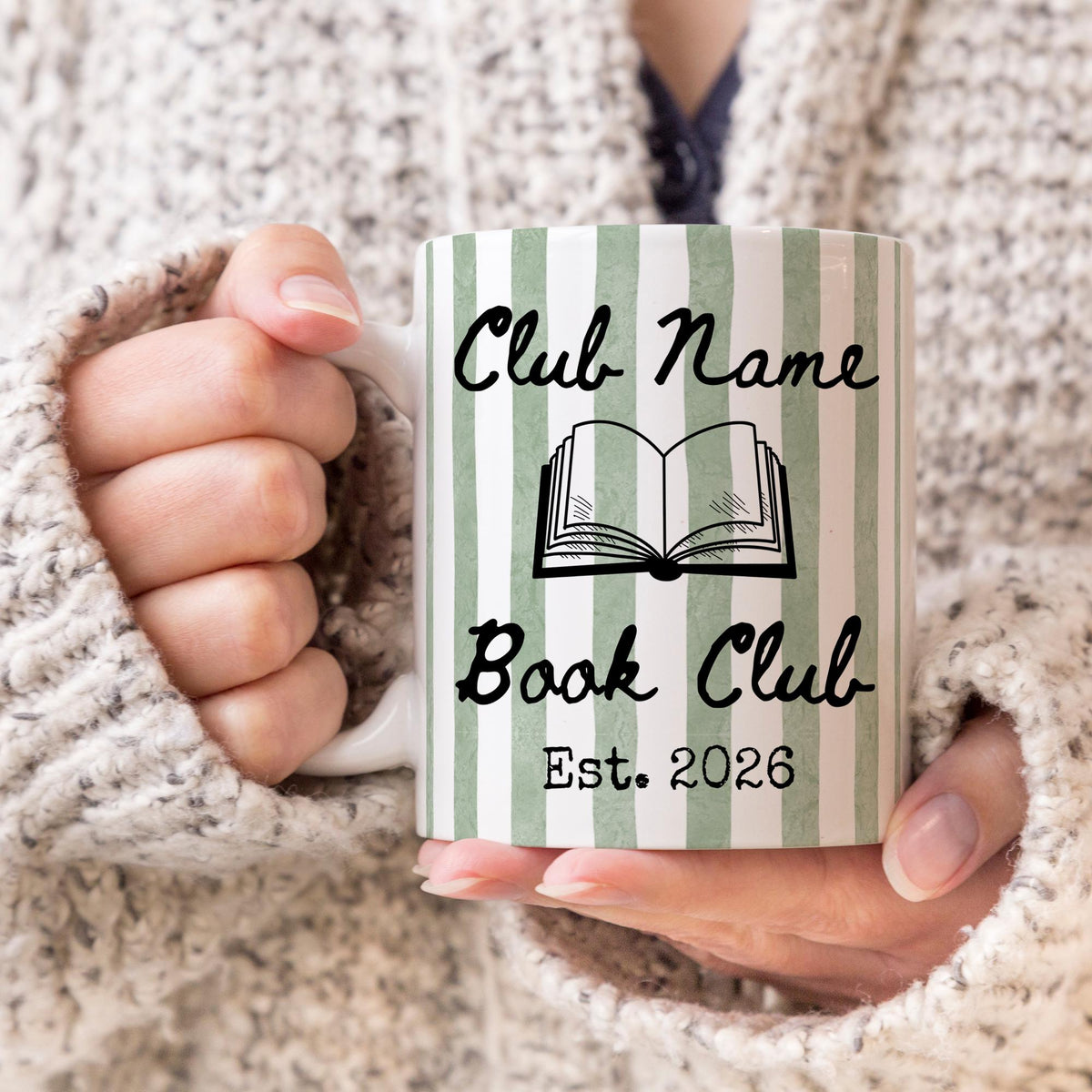 Book Club Mug, Personalized Book Club Mug, Gift for Reading Lover, Book reading club Mug, Reader gift, Custom Book Club Gift with names
