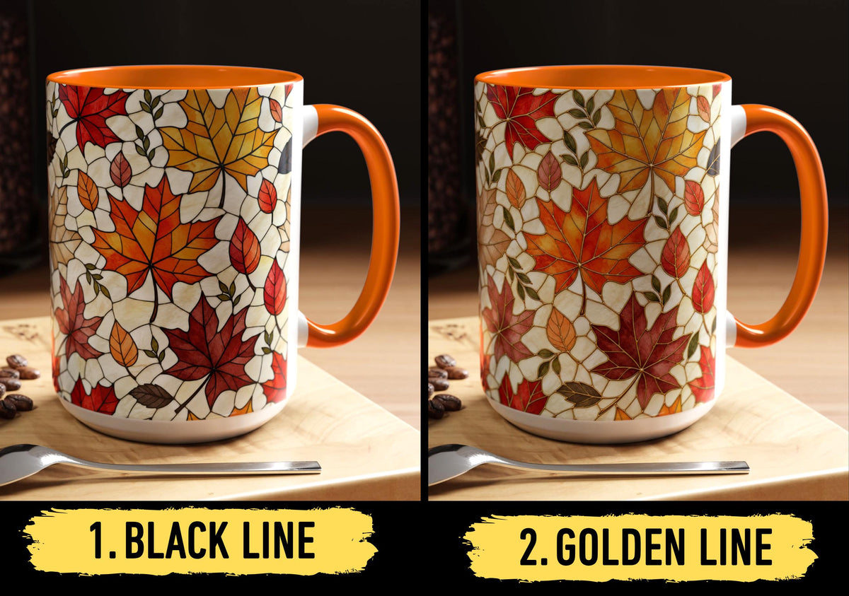 Autumn Leaves Mug, Autumn Maple Leaf Mug, Fall Leaf Mug,  Fall Vibes Mug, Autumn Lover Gift, Pumpkin Spice Latter Mug, Fall Aesthetic mug