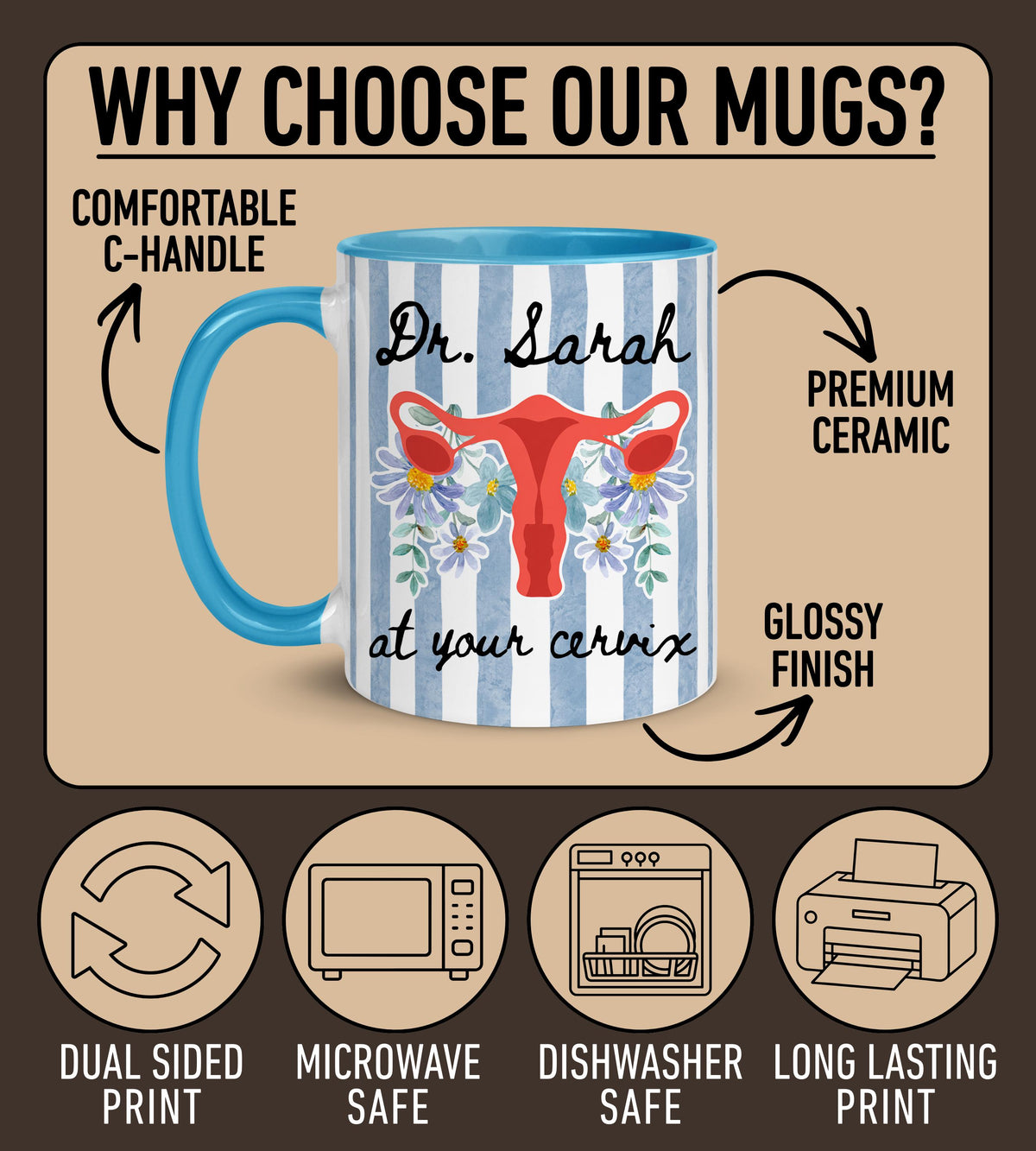 Custom OBGYN Mug, funny OBGYN mug, OBGYN Appreciation Thank you Gift, Gynecologist Mug, Custom Obstetrics and Gynecology Present