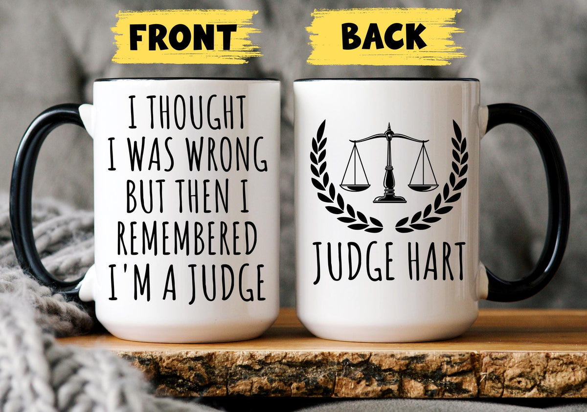 Personalized Judge Gift, Funny Judge Gift, Judge Birthday Gift, Sarcastic Judge Gift, Judge Christmas Gift, Funny Judge Promotion Gift