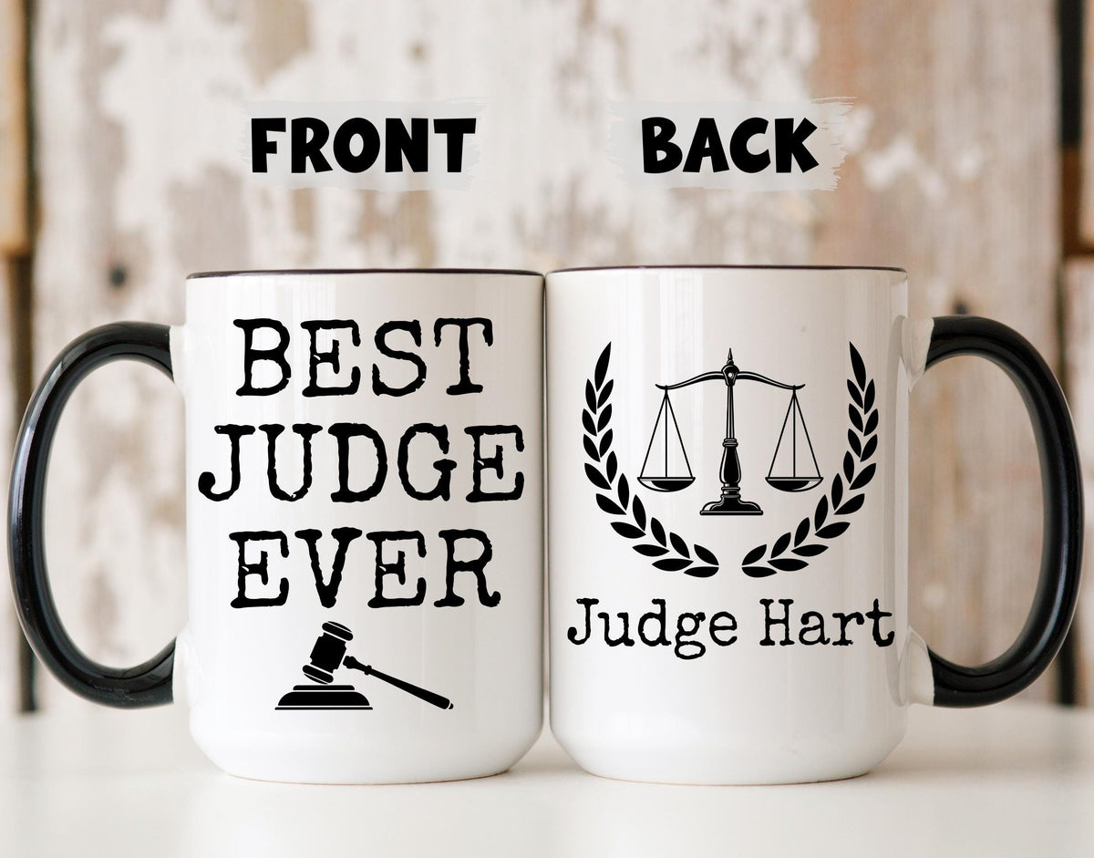 Judge Mug, Personalized Judge Mug, Funny Judge Gift, Judge Birthday Gift, Judge Retirement Mug, Judge Christmas Mug, Funny Judge Promotion