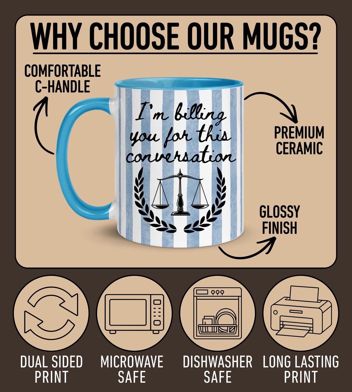 Funny Lawyer Mug, Gift For Lawyer, Attorney Mug, Law School Student Funny Graduation Gift, Future Lawyer Mug, New Lawyer Office Gift
