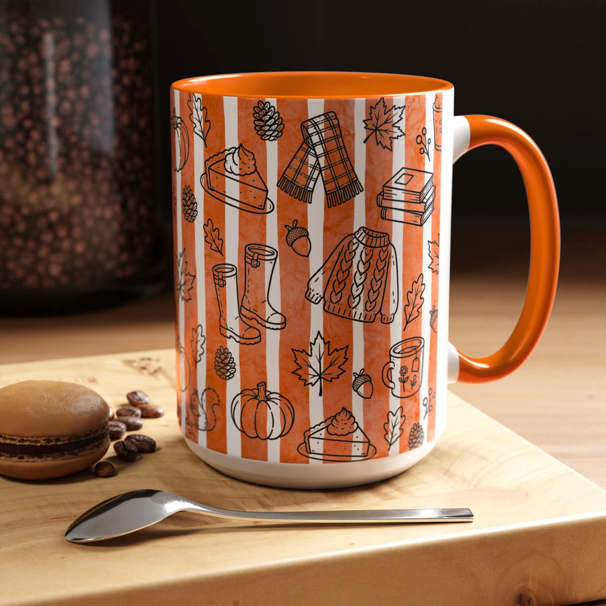 Autumn Mug, Fall Vibes Mug, Cute Autumn Mug for Her, Autumn Pumpkin Mug, Pumpkin Spice Mug, Fall Season Mug, autumn decor mug, Autumn Gift