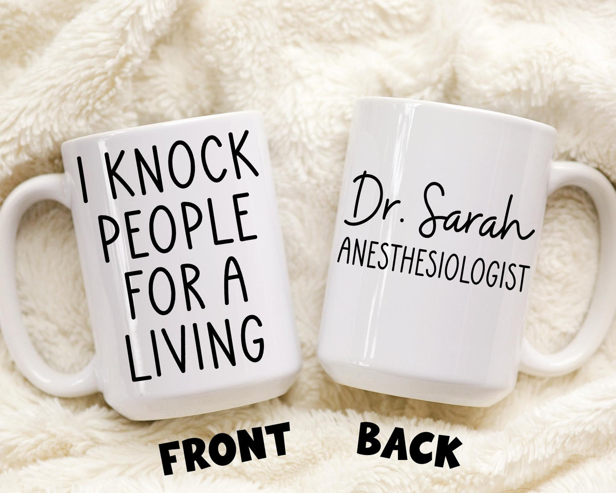 Anesthesiologist Mug, Personalized Anesthesiologist gift, Anesthesiology Present, Anesthetist Doctor Present, Anesthesiologist Assistant
