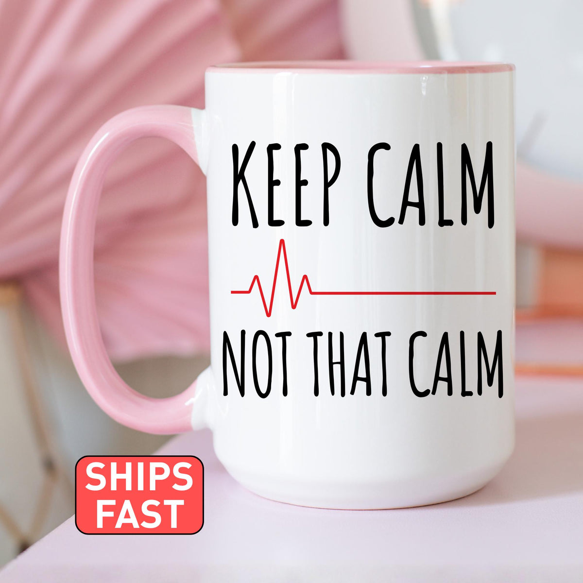 Funny Heart Mug, Personalized Cardiologist Mug, EMT Nurse Mug, Funny Nursing Student Gift, Cardiologist Present, Heart Surgeon Gift