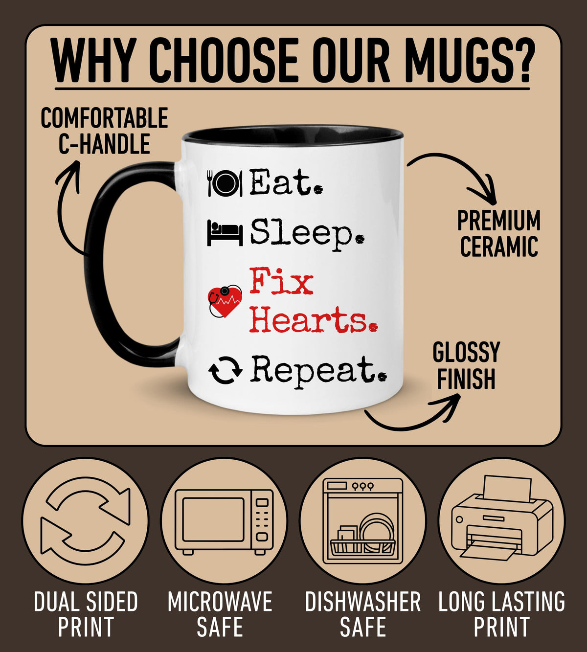 Cardiologist Mug, Personalized Cardiology gift, Cardiologist Surgeon Mug, Heart Surgeon Gift, Cardiologist Present, Funny Cardiologist Cup