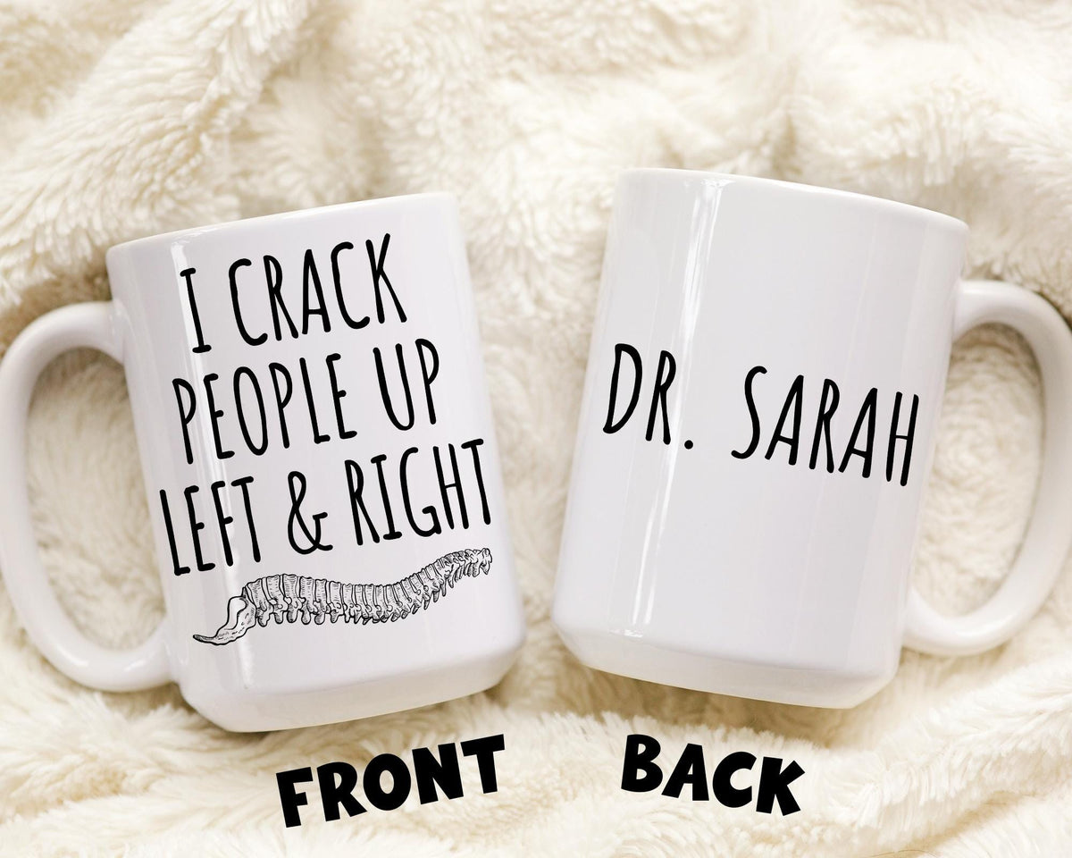 Chiropractor Gift, Custom Chiropractor Mug, Chiropractor Graduation Gift, Funny Spine Doctor Mug, Chiropractor Thank you Gift, chiro gift