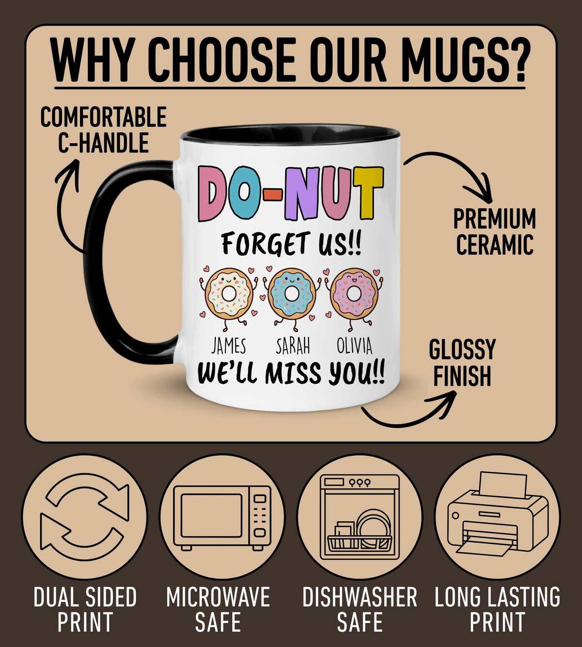 Funny Coworker Leaving Gift, Personalized Coworker Mug, Traitor Office Friend Mug, Retirement Farewell Mug, Coworker Goodbye Present